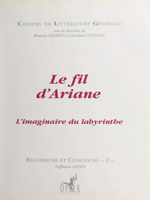 cover image of Le fil d'Ariane